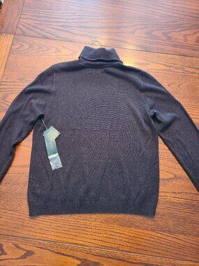 NWT Lauren Ralph Lauren Charcoal Gray Turtleneck Sweater - XL